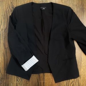 Theory Collarless Blazer Size 10
